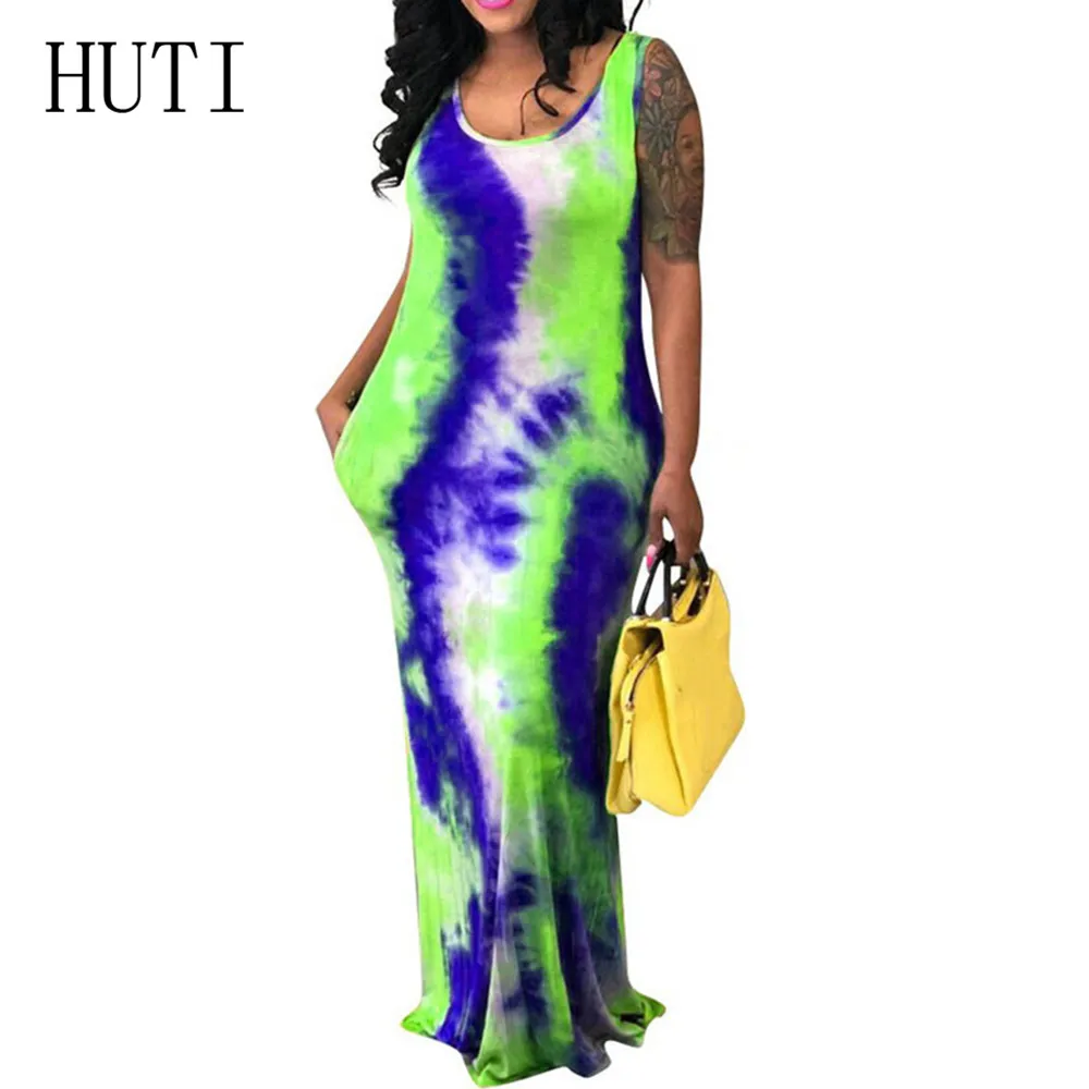 HUTI Plus Size 3XL Vintage Sleeveless Hollow Out Maxi Dress Summer Tie Dyeing Sexy Women Dress Elegant Retro Club Vestidos
HUTI Plus Size 3XL Vintage Sleeveless Hollow Out Maxi Dress Summer Tie Dyeing Sexy Women Dress Elegant Retro Club Vestidos