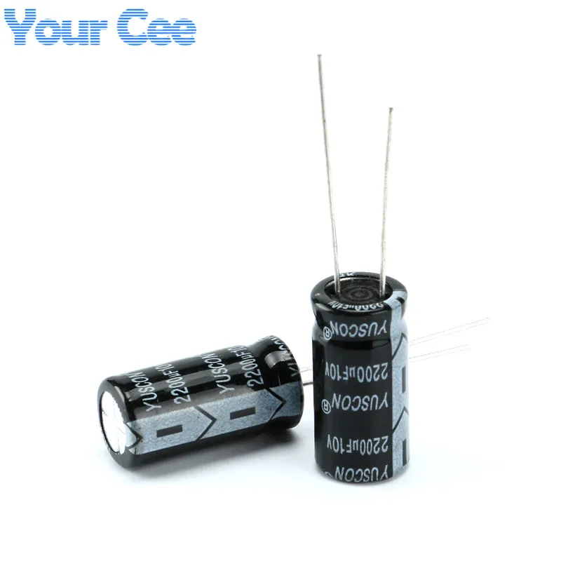 10 pcs Electrolytic Capacitors 10V 2200UF 10X17MM Aluminum Electrolytic Capacitor
10 pcs Electrolytic Capacitors 10V 2200UF 10X17MM Aluminum Electrolytic Capacitor