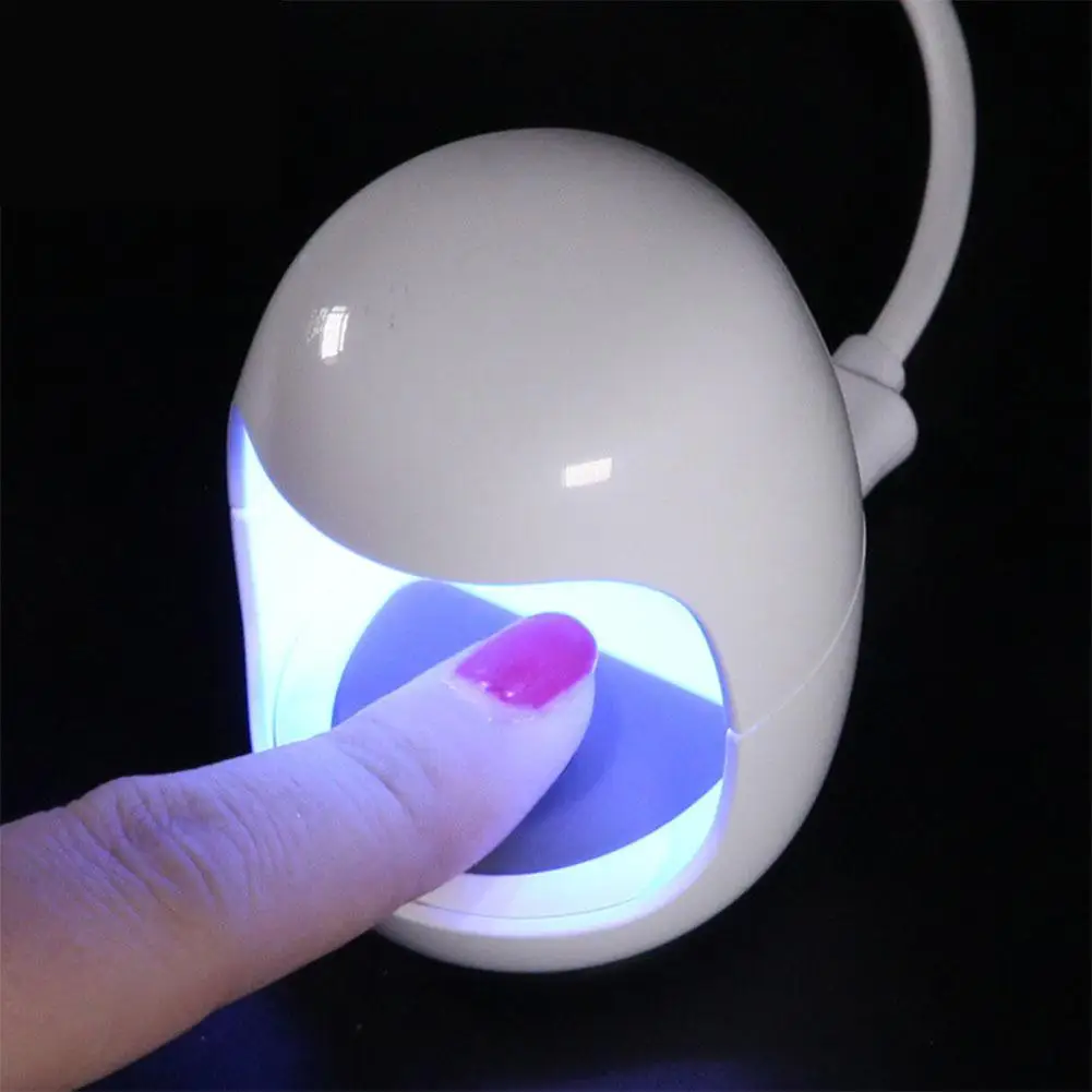 VIBRANT GLAMOUR Egg Shape Mini Nail Art Tools Drying LED 3W UV LED Lamp for Nail Single Finger Lamp Nail Gel Polish Dry Machine
VIBRANT GLAMOUR Egg Shape Mini Nail Art Tools Drying LED 3W UV LED Lamp for Nail Single Finger Lamp Nail Gel Polish Dry Machine