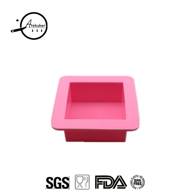 Atekuker 100ml Small Size Cake Biscuit Bakery Mold Square Silicone Soap Making Tools Kitchen Accessories
Atekuker 100ml Small Size Cake Biscuit Bakery Mold Square Silicone Soap Making Tools Kitchen Accessories