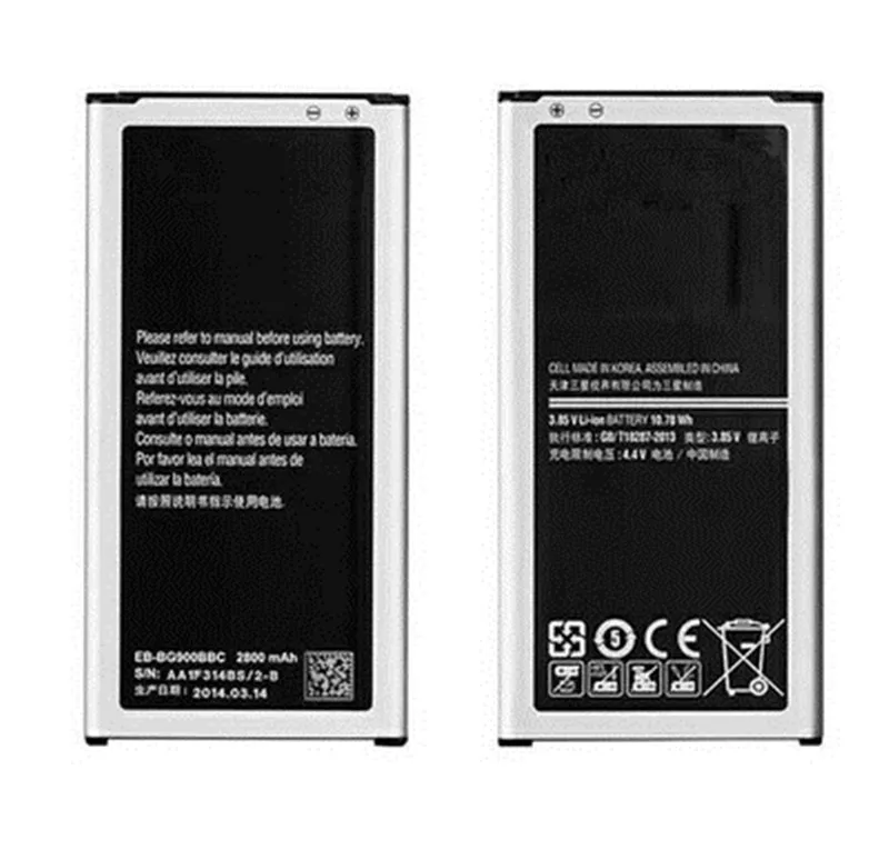 EB-BG900BBE/C Replacement Batterij 2800mAh Battery for Samsung Galaxy S5 i9600 G9006V G900H/F/S SM-G9008V/W G9009W/G9009D/V
EB-BG900BBE/C Replacement Batterij 2800mAh Battery for Samsung Galaxy S5 i9600 G9006V G900H/F/S SM-G9008V/W G9009W/G9009D/V