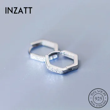 INZATT Geometric Glittering Zircon Round Hoop Earrings 2018 Fashion Real 925 Sterling Silver Fine Jewelry For Women Accessories
INZATT Geometric Glittering Zircon Round Hoop Earrings 2018 Fashion Real 925 Sterling Silver Fine Jewelry For Women Accessories