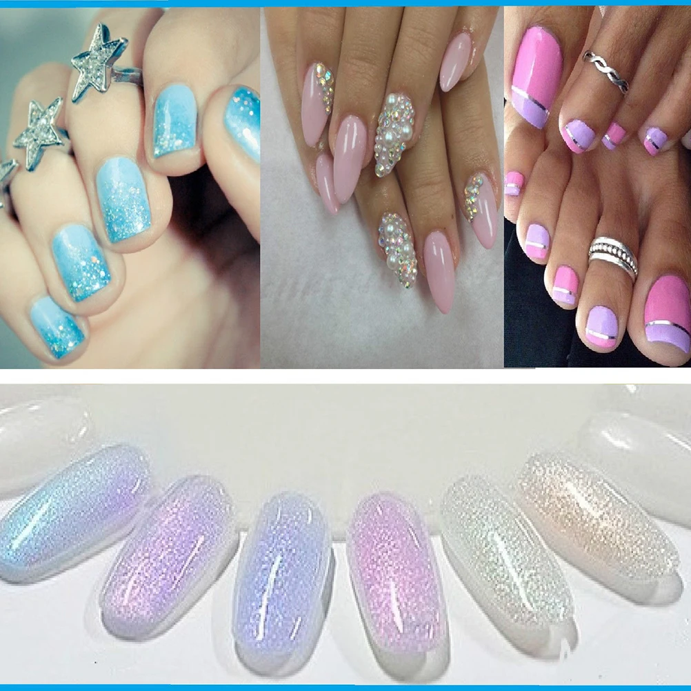 Hot Sale New Powder Dust Magic Glimmer Nail Art Decoration Tips DIY Mermaid Effect Glitter Nail Art Women Magic Glimmer Powder
Hot Sale New Powder Dust Magic Glimmer Nail Art Decoration Tips DIY Mermaid Effect Glitter Nail Art Women Magic Glimmer Powder