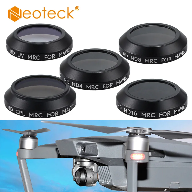 Фильтр Neoteck ND4/ND8/ND16/CPL/UV для DJI Mavic Pro|Фильтры| |