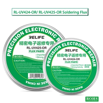 RELIFE good quality RL-UV424-OR Precision Electronic Soldering Paste / RELIFE RL-UV425-OR FLUX PASTE with good quality
RELIFE good quality RL-UV424-OR Precision Electronic Soldering Paste / RELIFE RL-UV425-OR FLUX PASTE with good quality