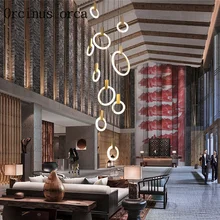Nordic post-modern simple glass chandelier living room restaurant double staircase industrial wind creative art chandelier.
Nordic post-modern simple glass chandelier living room restaurant double staircase industrial wind creative art chandelier.