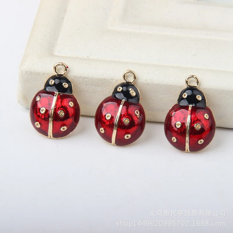 FUNIQUE 2PCs Ladybug Oil Drop Alloy Matel Charms For Women Earrings Keychain DIY Pendants Jewelry Making Beads Accessories New
FUNIQUE 2PCs Ladybug Oil Drop Alloy Matel Charms For Women Earrings Keychain DIY Pendants Jewelry Making Beads Accessories New
