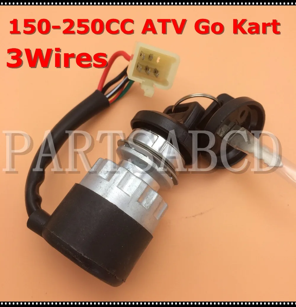 3 Wires Ignition Key Switch Waterproof 150cc 250cc Go Kart Atv Quad Buy Atv Parts Online Buy Cheap Atv Online From Tonethiny 212 52 Dhgate Com
