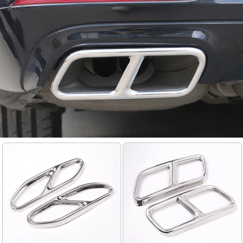 Car 304 Stainless Steel Exhaust Pipe Tail Throat Cover Trim for Mercedes Benz R S Class 10-17 GL Class 13-15 AMG Car Accessory
Car 304 Stainless Steel Exhaust Pipe Tail Throat Cover Trim for Mercedes Benz R S Class 10-17 GL Class 13-15 AMG Car Accessory