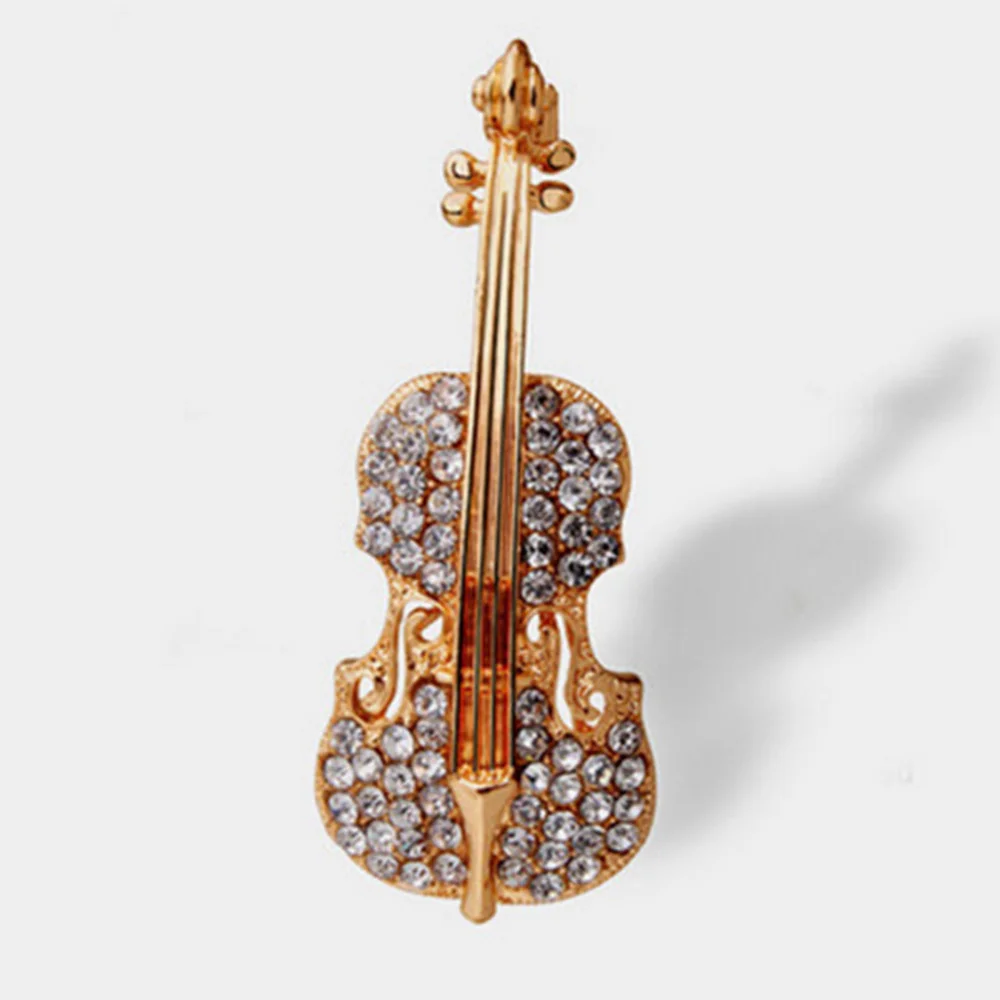 Rhinestone Violin Enamel Brooch Pin Bling Crystal Lapel Pin Wedding Party Accessories Personalized Gifts
Rhinestone Violin Enamel Brooch Pin Bling Crystal Lapel Pin Wedding Party Accessories Personalized Gifts
