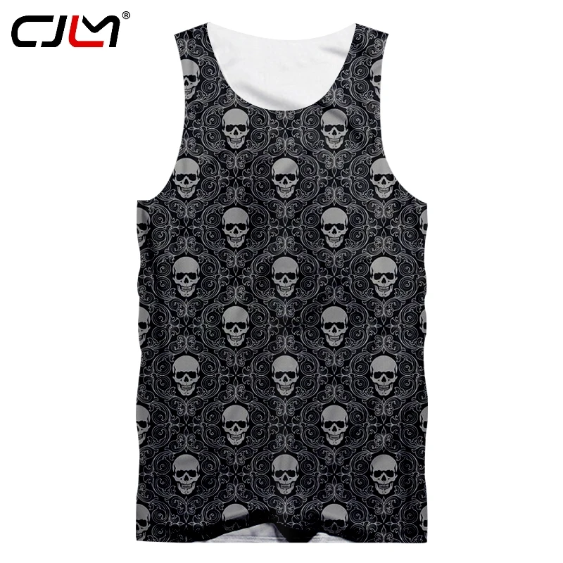 CJLM Man Free Shipping Tank Top Street Style Men's Sleeveless Tee Shirt 3D Printed Geometric Pattern Skulls TankTop
CJLM Man Free Shipping Tank Top Street Style Men's Sleeveless Tee Shirt 3D Printed Geometric Pattern Skulls TankTop