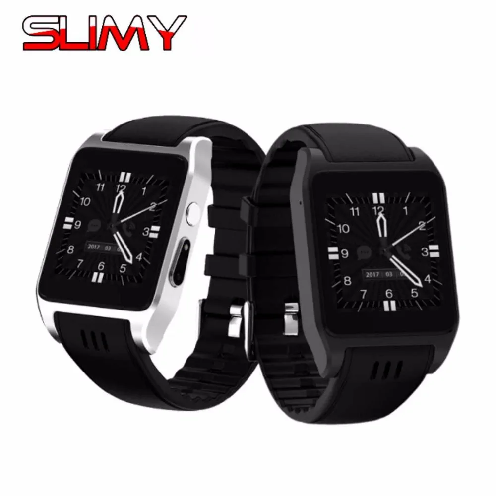 Slimy X86 Smart Watch Android 4.4 OS MTK6572 Bluetooth 4.0 3G WIFI ROM 4GB + RAM 512 MB Smartwatch for Women Men Kids Gift
Slimy X86 Smart Watch Android 4.4 OS MTK6572 Bluetooth 4.0 3G WIFI ROM 4GB + RAM 512 MB Smartwatch for Women Men Kids Gift