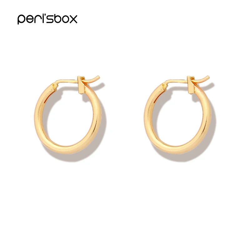 Peri'sBox Steampunk Gold Sliver Plated Round Hoop Earrings Statement Small Big Earrings Hoops Minimalist Earrings 13mm 18mm 25mm
Peri'sBox Steampunk Gold Sliver Plated Round Hoop Earrings Statement Small Big Earrings Hoops Minimalist Earrings 13mm 18mm 25mm