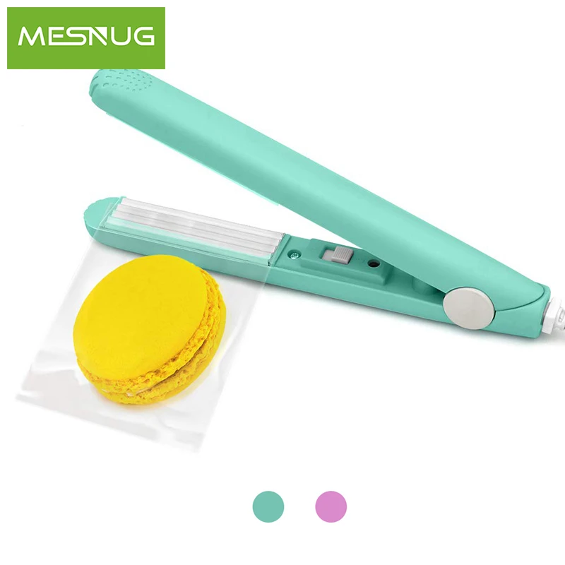 MESNUG Safe Handheld Mini Heat Sealer Quick Portable Package Sealing Machine For Airtight Food Storage Reseal Snack Bags
MESNUG Safe Handheld Mini Heat Sealer Quick Portable Package Sealing Machine For Airtight Food Storage Reseal Snack Bags