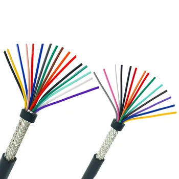 5 meters 26AWG 24AWG 10/12/14/16/20 cores Shielded cable 5meters pure copper RVVP shielded wire control cable UL2547 signal wire
5 meters 26AWG 24AWG 10/12/14/16/20 cores Shielded cable 5meters pure copper RVVP shielded wire control cable UL2547 signal wire