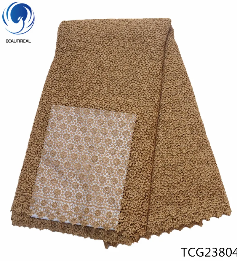 BEAUTIFICAL french African guipure lace fabrics 2018 High Quality guipure core net lace fabric for women dress 5yards/lot TCG238
BEAUTIFICAL french African guipure lace fabrics 2018 High Quality guipure core net lace fabric for women dress 5yards/lot TCG238