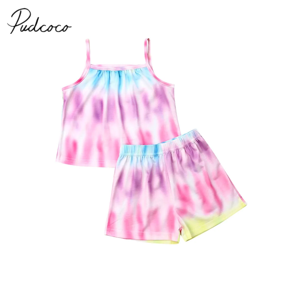 2019 Baby Summer Clothing Infant Newborn Baby Boy Girls Colorful Clothes Rainbow Sleeveless Vest Tops+Shorts 2pcs Sets 6M-5Y
2019 Baby Summer Clothing Infant Newborn Baby Boy Girls Colorful Clothes Rainbow Sleeveless Vest Tops+Shorts 2pcs Sets 6M-5Y