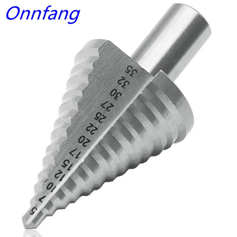 Onnfang HSS Step Drill Tool 13 Steps 5-35MM Multiple Hole Metals Platic Wood Cone Drill Bits 1 pieces
Onnfang HSS Step Drill Tool 13 Steps 5-35MM Multiple Hole Metals Platic Wood Cone Drill Bits 1 pieces