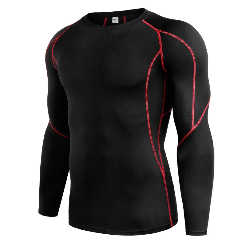 Men Workout Compression Shirt Solid Quick Dry Fitness Slim Fit Tops Male O-Neck Long Sleeve Clothing
Men Workout Compression Shirt Solid Quick Dry Fitness Slim Fit Tops Male O-Neck Long Sleeve Clothing