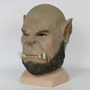 2016 Movie Cosplay World of War craft Mask Ogrim Doomhammer Latex Mask Party Halloween Helmet Mask
2016 Movie Cosplay World of War craft Mask Ogrim Doomhammer Latex Mask Party Halloween Helmet Mask