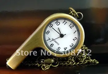 Free shipping!!! Retro Style Whistle Pendant Necklace Quartz Pocket Watch Xmas gift
Free shipping!!! Retro Style Whistle Pendant Necklace Quartz Pocket Watch Xmas gift