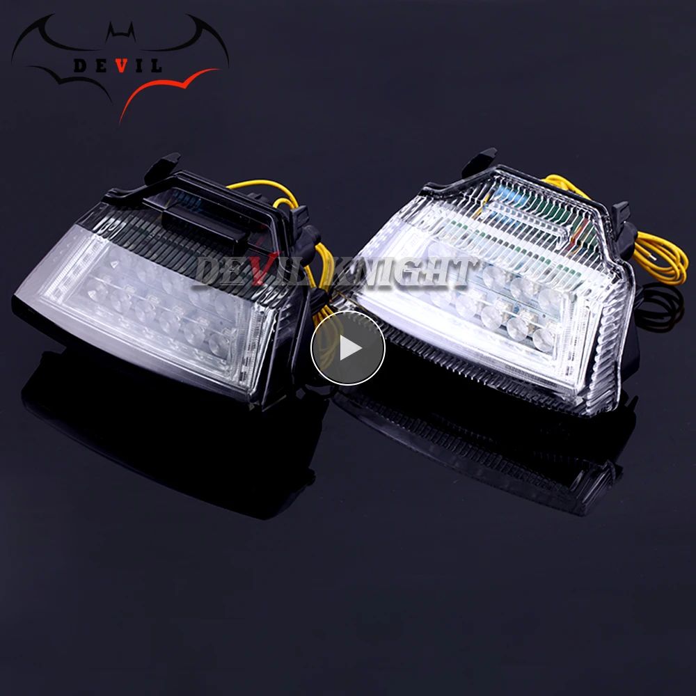 For Kawasaki Ninja ZX10R ZX-10R ZX1000 2011 2012 2013 14 2015 Rear Tail Brake Turn Signals Integrated Led Light Motorcycle light
For Kawasaki Ninja ZX10R ZX-10R ZX1000 2011 2012 2013 14 2015 Rear Tail Brake Turn Signals Integrated Led Light Motorcycle light