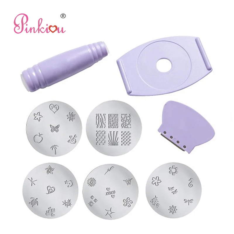 Pinkiou Nail Stamper Nail Art Portable Nail Printer Design Salon Instruments Stamping Tool Set For Easy Polish Beauty Express
Pinkiou Nail Stamper Nail Art Portable Nail Printer Design Salon Instruments Stamping Tool Set For Easy Polish Beauty Express