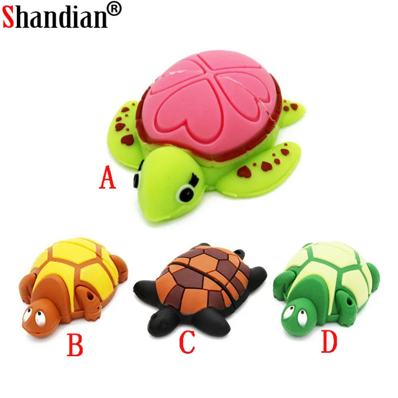 SHANDIAN Lovely cartoon Tortoise USB Flash Drive Turtle memory stick Sea turtle pen drive 4GB 8GB 16GB 32GB 64GB pendrive
SHANDIAN Lovely cartoon Tortoise USB Flash Drive Turtle memory stick Sea turtle pen drive 4GB 8GB 16GB 32GB 64GB pendrive