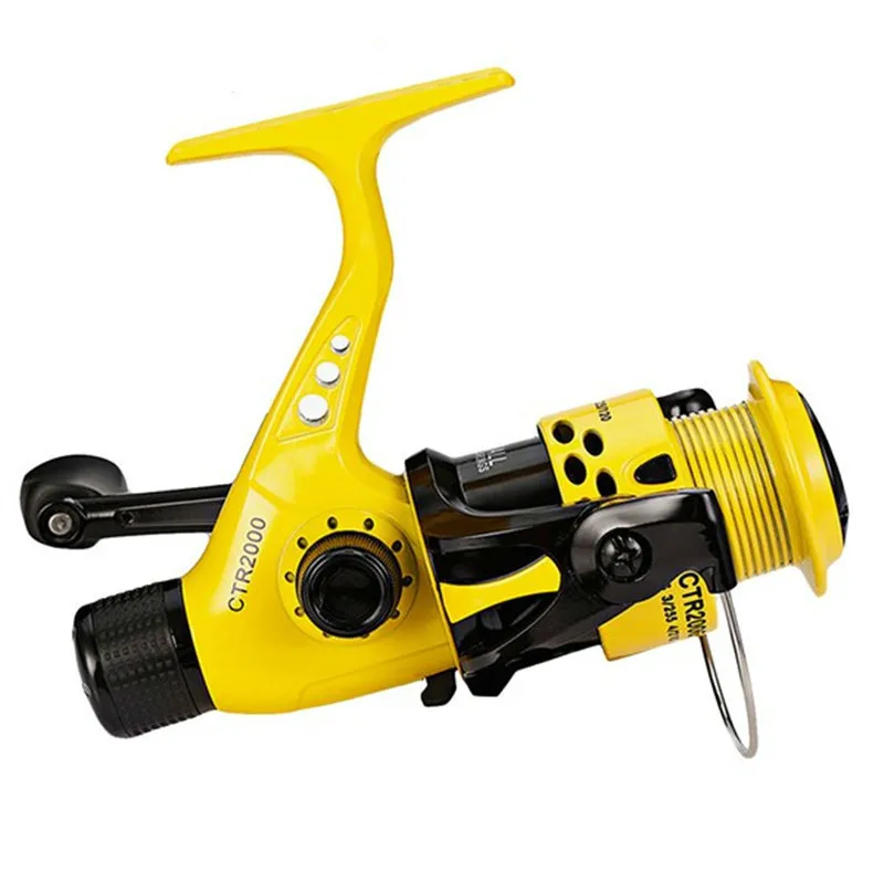 Yellow and black CTR2000-7000 Fishing Reel 12BB Foldable Arm Rocker Rear Drag Plastic Spool Fish Spinning Wheels 5.5:1
Yellow and black CTR2000-7000 Fishing Reel 12BB Foldable Arm Rocker Rear Drag Plastic Spool Fish Spinning Wheels 5.5:1