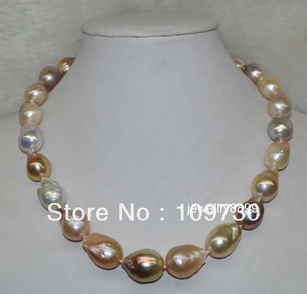 Jewelry 001454 GORGEOUS! Natural Rainbow Multicolor 16*20mm KASUMI Pearl Necklace
Jewelry 001454 GORGEOUS! Natural Rainbow Multicolor 16*20mm KASUMI Pearl Necklace