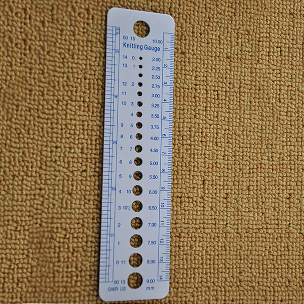 2mm-10mm metric needle sweater Ruler gauge mini Plastic Knitting Needle Size Gauge Ruler Weaving Tools
2mm-10mm metric needle sweater Ruler gauge mini Plastic Knitting Needle Size Gauge Ruler Weaving Tools