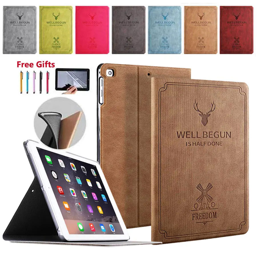 Case For iPad Pro 11 2018 Retro PU Leather Magnetic Case Flip Stand Smart Cover Auto Sleep Wake for iPad Pro 11 inch +Pen+Film
Case For iPad Pro 11 2018 Retro PU Leather Magnetic Case Flip Stand Smart Cover Auto Sleep Wake for iPad Pro 11 inch +Pen+Film