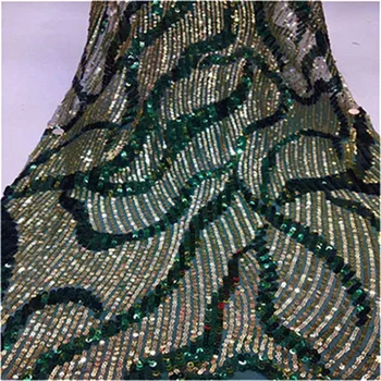 Green Sequins Lace Fabric 2018 High Quality African Evening Dress Fabrics New Nigeria Sequined Embroidered Mesh Net Lace Fabric
Green Sequins Lace Fabric 2018 High Quality African Evening Dress Fabrics New Nigeria Sequined Embroidered Mesh Net Lace Fabric