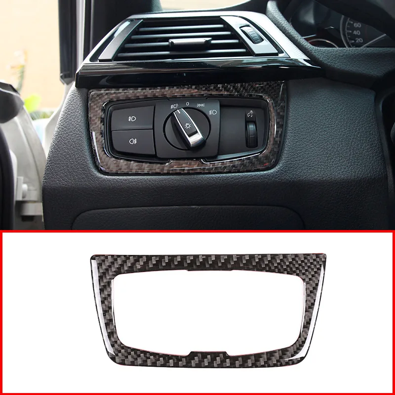 Real Carbon Fiber Car Headlight Switch Frame For BMW F30 F34 F35 3 4 Series GT 2013-2019 Accessories
Real Carbon Fiber Car Headlight Switch Frame For BMW F30 F34 F35 3 4 Series GT 2013-2019 Accessories