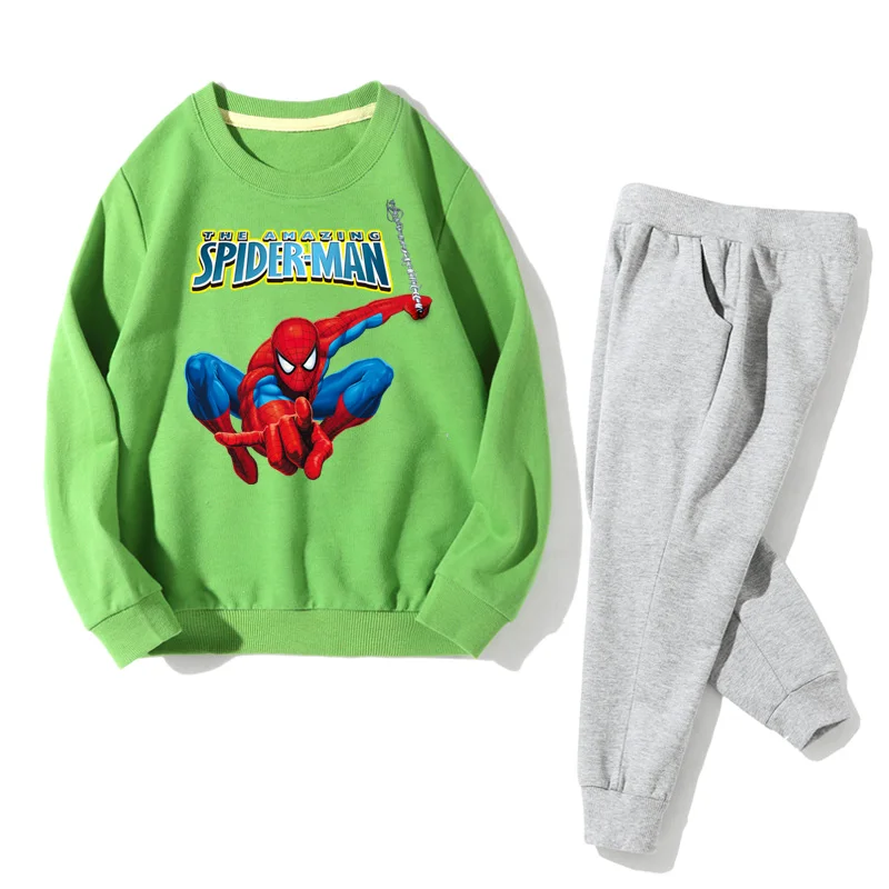 Spider-man Clothes Set 2pcs For Kids Spring Clothing Sets Toddler Boy Girls Cotton Casual Spring Autumn Tracksuits Suits JZ040
Spider-man Clothes Set 2pcs For Kids Spring Clothing Sets Toddler Boy Girls Cotton Casual Spring Autumn Tracksuits Suits JZ040
