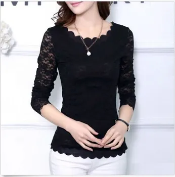 Fashion Women Long Sleeve Casual Lace Blouse Loose Cotton Slim Simple Pure Color Tops
Fashion Women Long Sleeve Casual Lace Blouse Loose Cotton Slim Simple Pure Color Tops