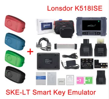 

Newest Lonsdor K518ISE Key Programmer with Odometer Adjustment for All Makes Add SKE-LT Smart Key Emulator