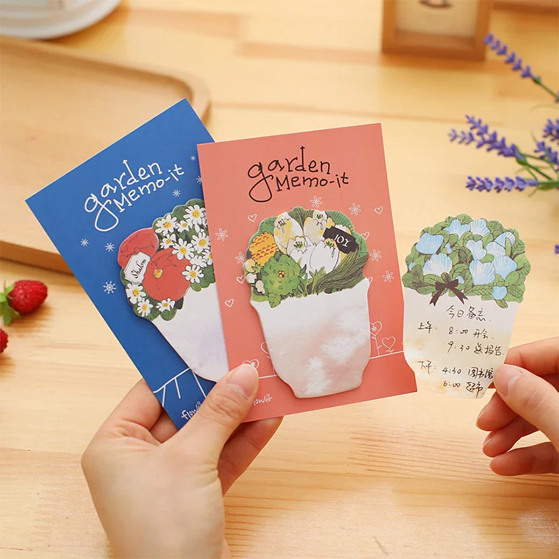 20 pages/pack flowers plant potted Memo Pad Sticky Notes Memo Notebook Stationery Papelaria Escolar School Supplies
20 pages/pack flowers plant potted Memo Pad Sticky Notes Memo Notebook Stationery Papelaria Escolar School Supplies