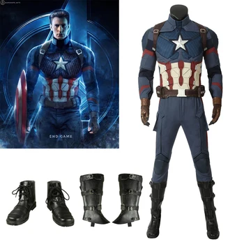 Avengers: Endgame Steven Rogers Captain America cosplay costume avengers new captain america cosplay costume outfit custom made
Avengers: Endgame Steven Rogers Captain America cosplay costume avengers new captain america cosplay costume outfit custom made