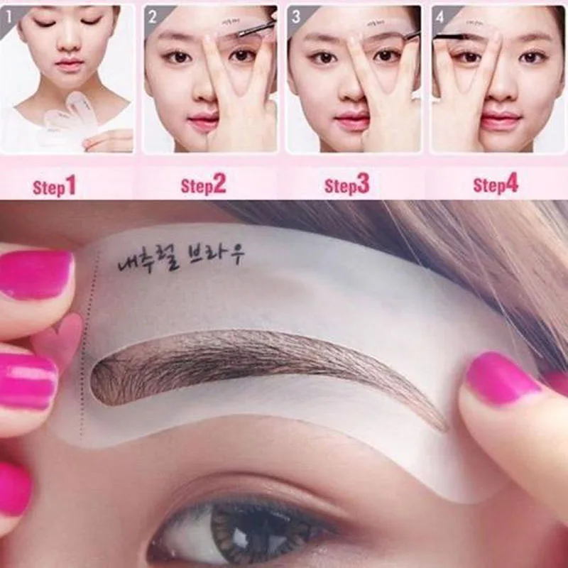 24 Pcs Reusable Eyebrow Stencil Set Eye Brow DIY Drawing Guide Shaping Grooming Template Card Easy Makeup Beauty Kit Hot Mdf
24 Pcs Reusable Eyebrow Stencil Set Eye Brow DIY Drawing Guide Shaping Grooming Template Card Easy Makeup Beauty Kit Hot Mdf