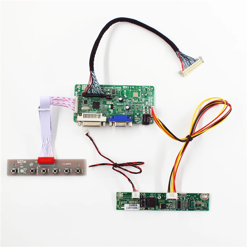 RT2281 LCD controller board support DVI VGA for 17 inch lcd pane G170ETN02.1 M170EGE-L20 1280X1024 diy easy repair lcd driver
RT2281 LCD controller board support DVI VGA for 17 inch lcd pane G170ETN02.1 M170EGE-L20 1280X1024 diy easy repair lcd driver