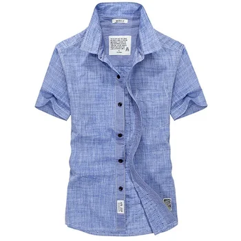 AFS JEEP Brand Men Summer Casual Short Sleeve Shirts 100% Cotton Thin Youth Solid Men Battlefield Military Shirts Big Size 1756
AFS JEEP Brand Men Summer Casual Short Sleeve Shirts 100% Cotton Thin Youth Solid Men Battlefield Military Shirts Big Size 1756