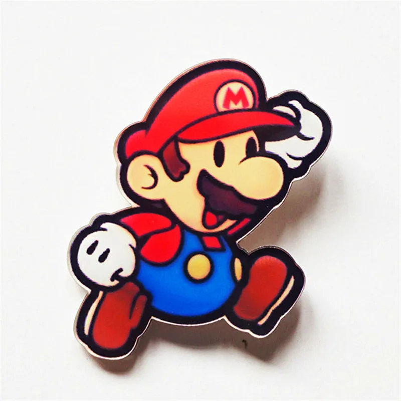 1PCS Cute Cartoon Icon Breast Pins Lovely Super Mario Acrylic Brooch Badges Pin Backpack Clothes Deco Brooches For Kids' Gifts
1PCS Cute Cartoon Icon Breast Pins Lovely Super Mario Acrylic Brooch Badges Pin Backpack Clothes Deco Brooches For Kids' Gifts