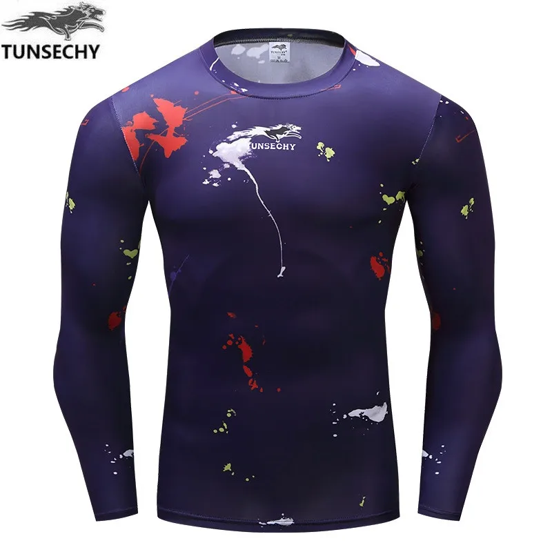 Mens Compression Shirts Bodybuilding Skin Tight Long Sleeves Jerseys Clothings MMA Crossfit Exercise Workout Fitness Sportswear
Mens Compression Shirts Bodybuilding Skin Tight Long Sleeves Jerseys Clothings MMA Crossfit Exercise Workout Fitness Sportswear