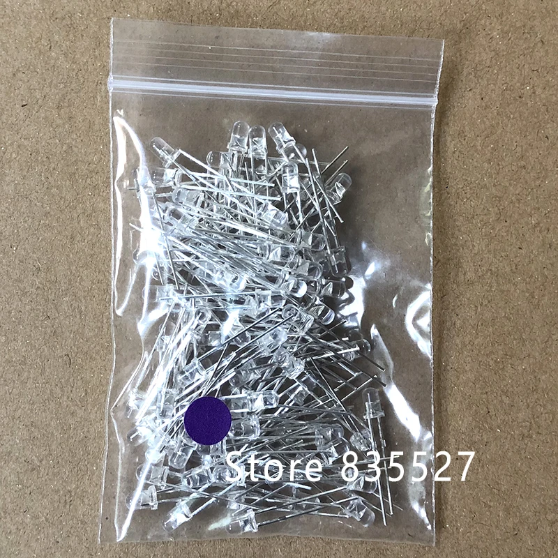 100pcs 3MM