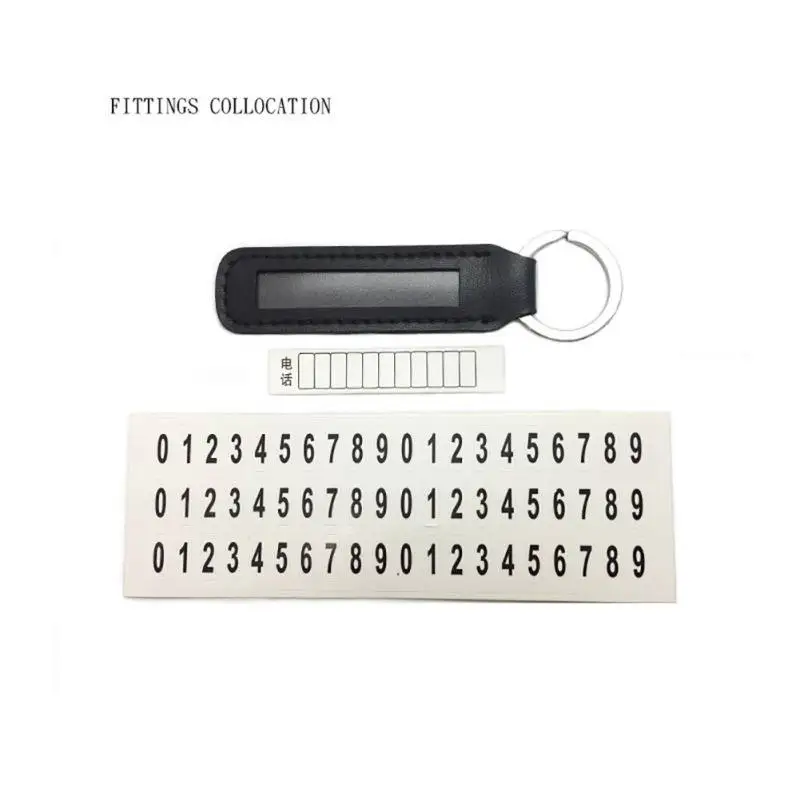 Car Phone Number Card Keychain Key Durable Anti-lost License Plate Ring Backpack Pendant Temporary Parking Card Car Accessories
Car Phone Number Card Keychain Key Durable Anti-lost License Plate Ring Backpack Pendant Temporary Parking Card Car Accessories