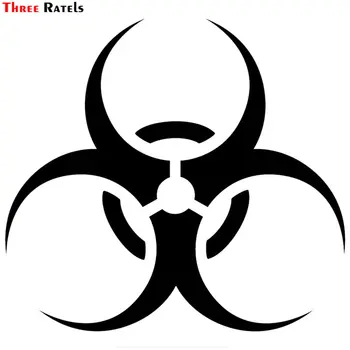 Three Ratels LBH511 # 15x13.8 CM Biohazard symbol popular Creative Vinyl Sticker Car-styling Decal car sticker
Three Ratels LBH511 # 15x13.8 CM Biohazard symbol popular Creative Vinyl Sticker Car-styling Decal car sticker