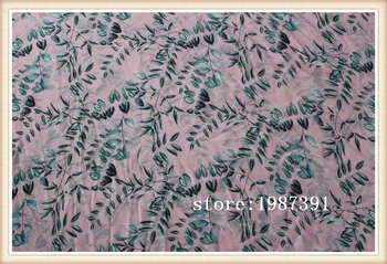 150cm width chiffon fabric leaves pattern light rose background can see through for skirt suit-dress headband CH-6842
150cm width chiffon fabric leaves pattern light rose background can see through for skirt suit-dress headband CH-6842