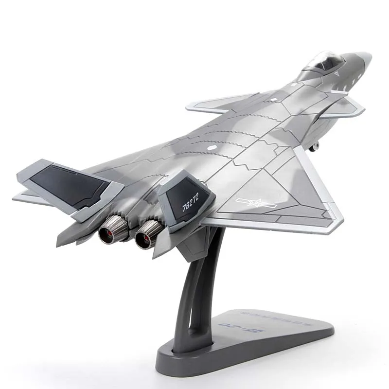 New 1/100 Scale Fighter Model Toys China J-20 Flanker Combat Aircraft Kids Diecast Metal Plane Model Toy Free Shipping
New 1/100 Scale Fighter Model Toys China J-20 Flanker Combat Aircraft Kids Diecast Metal Plane Model Toy Free Shipping