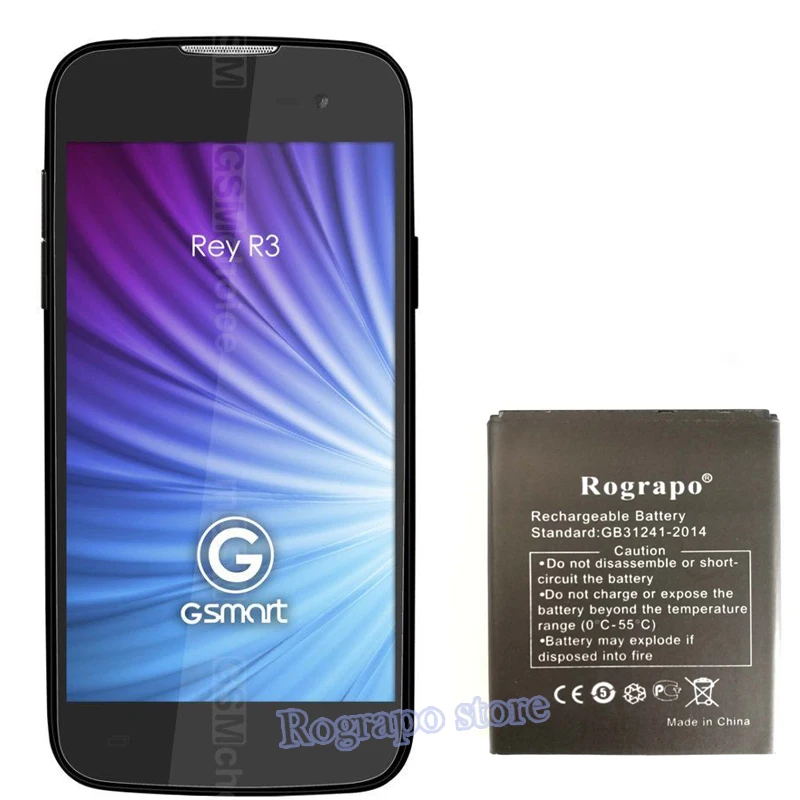New Mobile Phone Replacement Battery Bateria Batterij Accumulator For Gigabyte GSmart Rey R3
New Mobile Phone Replacement Battery Bateria Batterij Accumulator For Gigabyte GSmart Rey R3